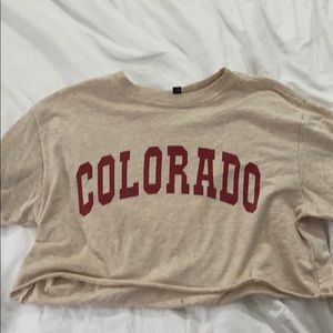 Colorado cropped T-shirt